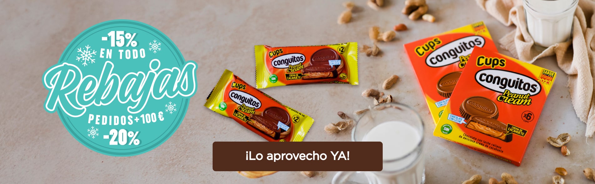 Rebajas en Conguitos